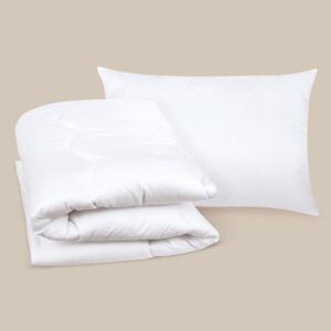 BELLATEX SET KVĚT dětský 90x135 cm + 45x60 cm bílá, 90x135 cm + 45x60 cm