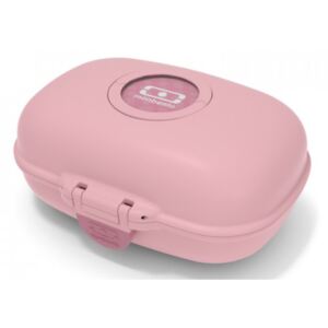 Svačinový box MonBento Gram Pink Blush + Dětská tvořítka na dezert Tlapka | bordo