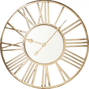 KARE DESIGN Nástěnné hodiny Giant Gold O80 cm