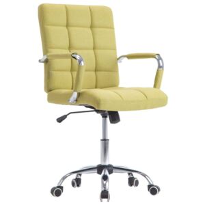 Kancelářská židle zelená textil