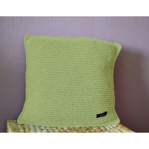 Vekadesign pletený polštářek 40x40cm Barva: Světle zelená