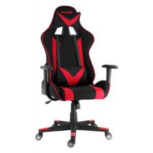Herní židle RACING PRO ZK-011 TEX černo-červená