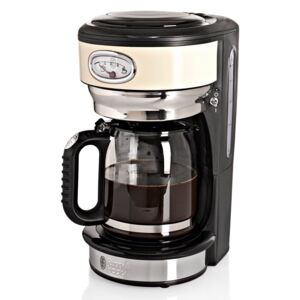 Kávovar Russell Hobbs retro, béžový