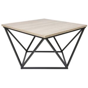 DekorStyle Konferenční stolek Curved - světlý dub
