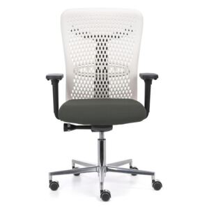 Kancelářská židle ATHENA / I s područkami, šedá