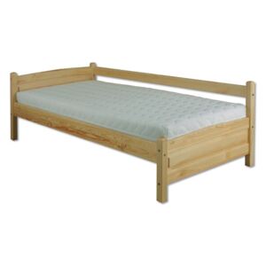 Dřevěná postel 90x200 cm s možností výběru moření typ KL133 KN095