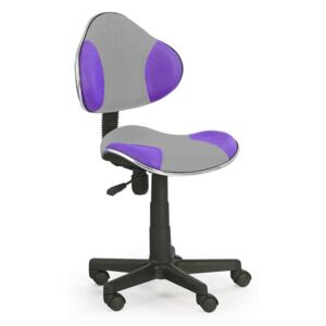 Židle dětská šedo-fialová F177
