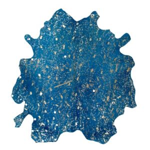 Kusový koberec Glam 410 modrá / zlatá (Kusový koberec)