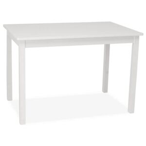 Jídelní stůl 80x60 cm lakovaný bílou barvou KN557