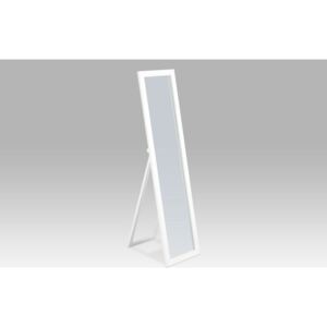 Stojanové zrcadlo 38x150 cm s bílým rámem 20685 WT