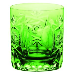 Světle zelená sklenice na whisky z křišťálového skla Nachtmann Traube Whisky Tumbler Reseda, 250 ml