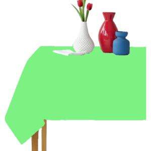 AKCE Bavlněný ubrus zelený Rozměr: 115 x 120 cm