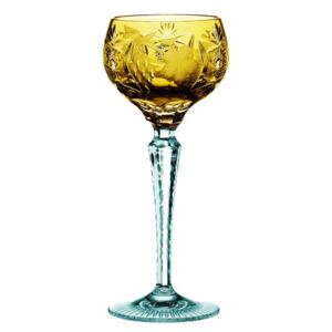 Oranžová sklenice na víno z křišťálového skla Nachtmann Traube Wine Hock Amber, 230 ml