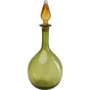 KARE DESIGN Zelená skleněná váza Honeymoon Lid 38cm