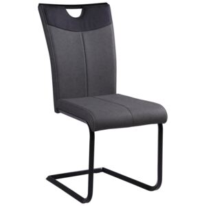 Carryhome Houpací Židle, antracitová, šedá, černá 44x95.5x56