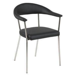 Jídelní židle Avatar (SET 2 ks), černá