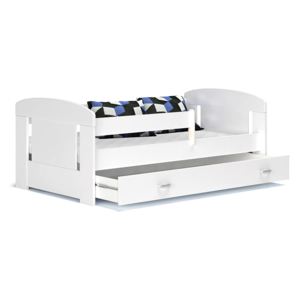 Dětská postel FILIP Color 180x80, včetně ÚP, bílý/bílý
