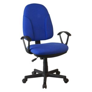 Kancelářská židle v modré látce TK2056