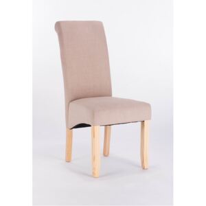 Jídelní židle v luxusním provedení krémové TK2058