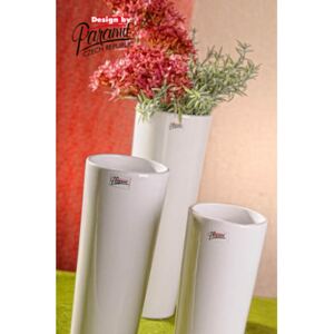 Paramit Coni váza bílá 28 cm