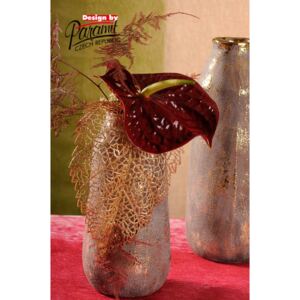 Paramit Ambra váza se zlatou patinou 27 cm vysoká
