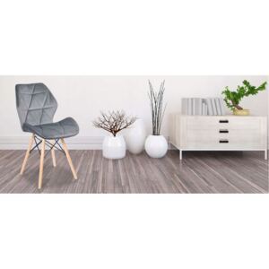 Jídelní židle SKY tmavě šedá - skandinávský styl