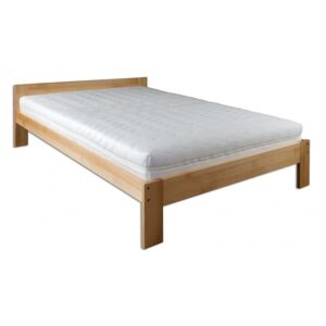Dřevěná stylová manželská postel o šířce 140 cm typ KL194 KN095