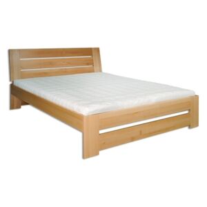 Dřevěná stylová manželská postel o šířce 140 cm typ KL192 KN095