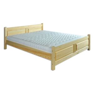 Dřevěná klasická manželská postel o šířce 160 cm typ KL115 KN095