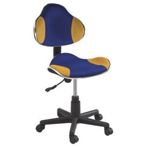 Dětská kancelářská židle - modrá/žlutá KN045