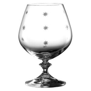 Bohemia Crystal Broušené sklenice na brandy a koňak Angela 40600/400ml