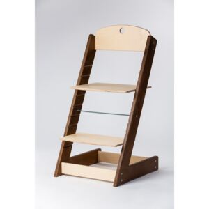 Lucas Wood Style rostoucí židle ALFA III - PRIME ořech/přírodní