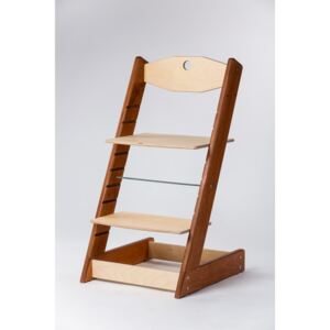 Lucas Wood Style rostoucí židle ALFA II - PRIME mahagon/přírodní