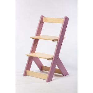 Lucas Wood Style rostoucí židle OMEGA I lila/přírodní