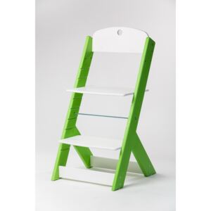 Lucas Wood Style rostoucí židle OMEGA III - PRIME zelená/bílá