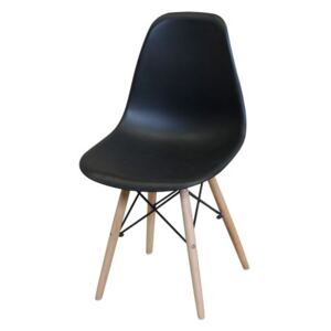 Jídelní židle VISBY černá (Jídelní židle )