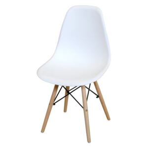 Jídelní židle VISBY bílá (Jídelní židle)