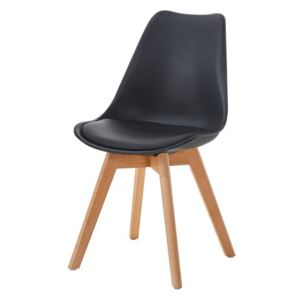 Jídelní židle UPPSALA černá (Jídelní židle)