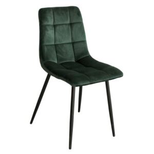 Jídelní židle BRYGGEN zelený samet (Jídelní židle )