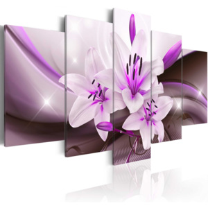 Obraz - Violet Desert Lily 200x100