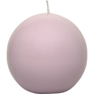 Ball svíčka růžová 7,5 cm