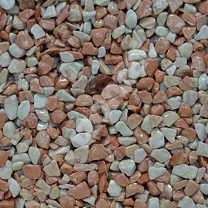 Mramorové kamínky 25kg růžová 3-6mm pro mramorový koberec NEW