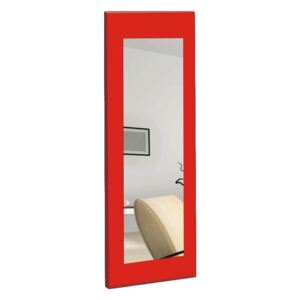 Nástěnné zrcadlo s červeným rámem Oyo Concept Chiva, 40 x 120 cm