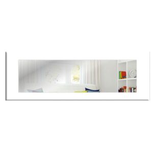 Nástěnné zrcadlo s bílým rámem Oyo Concept Eve, 120 x 40 cm