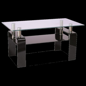 Konferenční stůl Stella černý 110×60×55