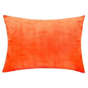 XPOSE ® Mikroplyšový povlak na polštář - oranžová 50x70 cm