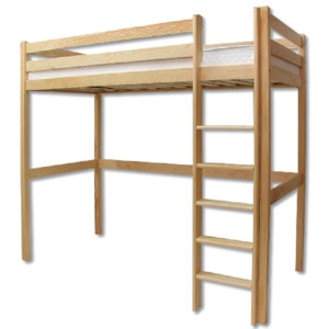 Dřevěná poschoďová postel o šířce 90 cm typ KL135 KN095