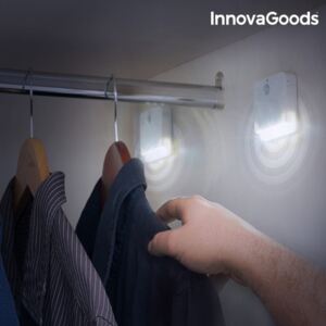 InnovaGoods LED Světlo s Pohybovým Senzorem InnovaGoods (2 kusy)