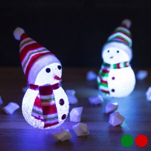 Christmas Planet LED Snowman Christmas Decoration 145896 Červený