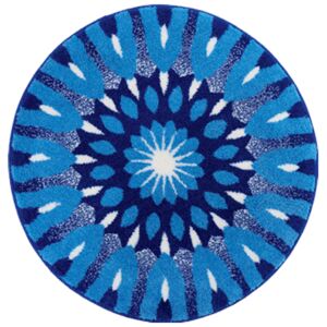 GRUND Mandala předložka POCHOPENÍ modrá Rozměr: ø 100 cm